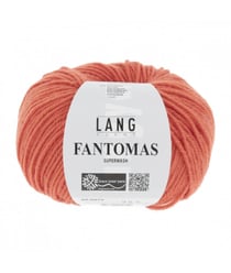 Pelote de Laine à tricoter FANTOMAS - Lang Yarns 75 Orange