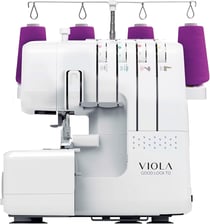 VIOLA T12 Surjeteuse avec Différentiel, Enfilage Simplifié, Machine à Coudre