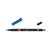 Lot de 6 feutres double pointe pinceau - TOMBOW - Outremer - ABT Dual Brush Pen