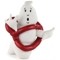 Peluche ghostbusters logo ghostbusters 26 cm - sos fantomes - fantome blanc - peluche licence
