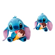 Lilo & Stitch - Peluche Stitch avec Cornet à Glace 25 cm