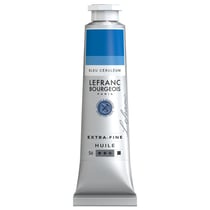 Peinture à l'huile - Extra-fine - Bleu Céruléum - 027 - Lefranc Bourgeois - 40ml