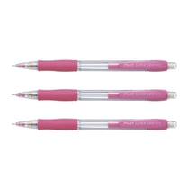 Lot de 3 Porte-mine PILOT SUPERGRIP H185 - 0,5 mm - Plastique - Caoutchouc - Rose