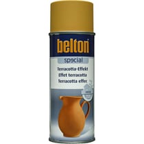 Spray de peinture - Effet terre cuite - Jaune sahara - Tous supports - Belton Special - 400ml