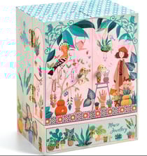 Coffret Boite a musique - Jardin Secret