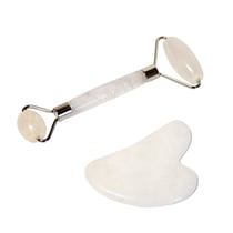 Coffret de Massage pour le Visage en Cristal de roche - Omsaé