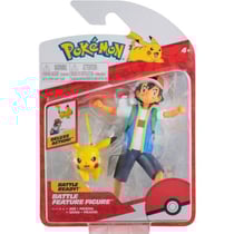Coffret pokemon battle figure sacha et pikachu - pokemon - figurine action