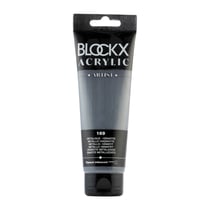 Peinture acrylique - Hématite - 169 - BLOCKX Artist - Qualité beaux-arts - Tube 120ml