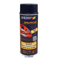 Spray de peinture pelable - Sprayplast - noir mat - Motip