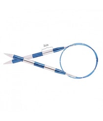 Aiguilles à tricoter circulaires fixes cable 60 cm Smartstix du N° 2 à 4 - Knitpro taille n°2,5