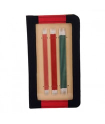 Set Aiguilles doubles pointes 15 CM ZING - Knitpro Rouge