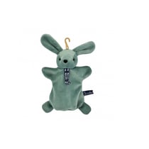 Marionette Lapin Dorlotin – vert sauge MA190 - Maïlou Tradition - Beige