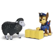 Pat patrouille chase et marley le mouton - figurine chien - paw patrol - spin master - 20074194