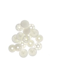 Boutons pressions sans pince 13mm Bohin blanc