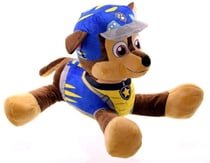 Peluche chien chase couche 55 cm - pat' patrouille dino rescue - peluche licence paw patrol