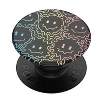PopSockets Pop Grip pour Smartphones Standard au Design Feel the Bass Noir
