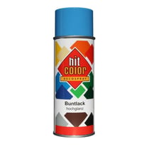 Spray de peinture - Bleu lumière - Brillant - Décoration - Tous supports - Hit Color - 400ml