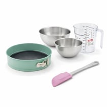 Set pâtisserie avec moule à manqué 25 cm, 2 bols à mixer, verre mesureur et spatule Zenker