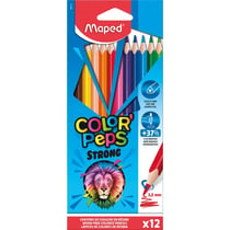 Maped Crayon de couleur COLOR'PEPS STRONG, étui carton de 12