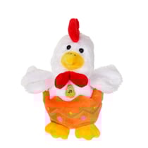 Peluche - Easter Friends musicaux 15 cm - coq