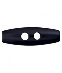 Bûchettes en polyester 2 trous 30 mm X1 - Prym Bleu Marine