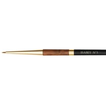 Pinceau - Repiqué - Aquarelle - Isabey - Martre Kolinsky Pure - 6229i - N°3 - Fibres naturelles
