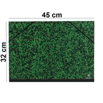 Carton à dessin 32 x 45 cm Annonay Clairefontaine vert marbré