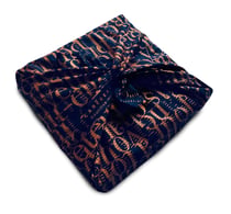 Carédeau Papier Cadeau Réutilisable 35x35cm Furoshiki Mat 100% Coton
