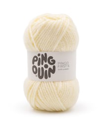 Pelote à Tricoter PINGO FIRST 6 - 100 g - Pingouin : Douceur, Polyvalence et Petit Prix Vanille Ecru