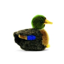 peluche canard Colvert 12cm - Hansa - Jaune