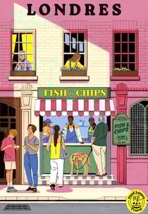 Puzzle 1000 pièces - Londres - Hachette