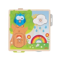 Puzzle avec images cachées - Hibou