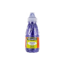 Flacon de peinture à l'eau pailletée Cléopâtre 250ml violet
