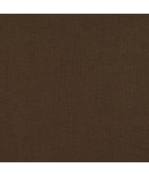 TISSU 100% COTON UNI de 150 cm de largeur Marron (cacao) vendu par 50 cm