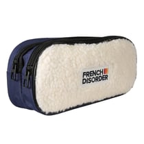 Trousse Rectangulaire FRENCH DISORDER 22 CM - 2 compartiments Sherpa