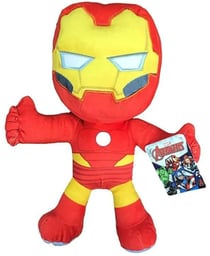 Peluche avengers : iron man 31 cm - marvel - personnage dc - doudou licence