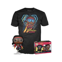 Black Panther Legacy - Set figurine et T-Shirt POP! & Tee Ironheart MK1 (GW) - Taille L