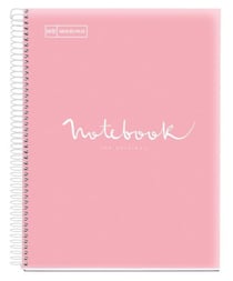 NB8 A4 160 QUAD 90G PP EMOTIONS ROSE MR