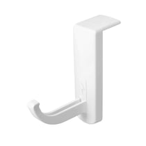 Support de Casque pour Écran d'Ordinateur et Bureau Adhésif Solide 3M Blanc