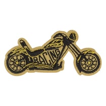 Ecusson thermocollant moto racing 6,5cm x 3cm