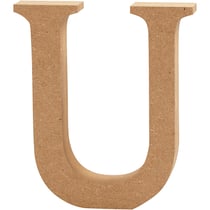 Lettre, U, H : 8 cm, ép. 1,5 cm, 1 pièce