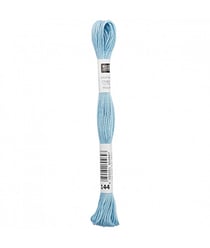 Fil à broder mouliné Uni - Rico Design 144 Bleu