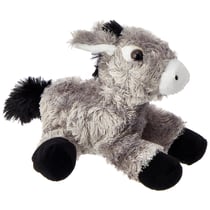 Peluche AURORA - Âne gris - 20 cm