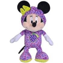 Peluche disney minnie grenouillere raisin violet 33 cm - nicotoy - peluche licence