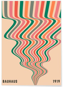 Affiche Bauhaus 14 | A3 : 29,7x42cm