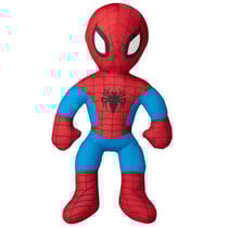 Grande peluche spider-man avec son 38 cm - spiderman - doudou licence