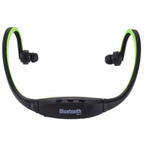 Casque Sport Bluetooth Étanche Sans Fil Pour Appels Mains Libres Smartphones Vert YONIS