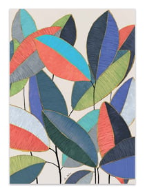 Affiche 30 x 40 cm - Ficus Leaves - El Buen Limon