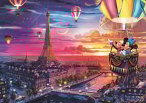 Puzzle 1000 pièces - Mickey et Minnie À Paris - Trefl