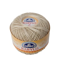 Fil à crocheter Babylo Gross. 20 - Col. 842 - Cordage Beige
